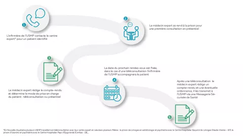 Schéma Addicto et Psychiatrie